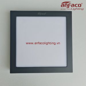 Đèn Anfaco led Panel ốp nổi trần AFC 556X 6W 12W 18W 22W vuông viền xám