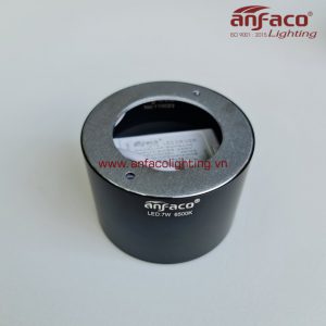 Đèn Anfaco lon nổi afc-643D-7W vỏ đen