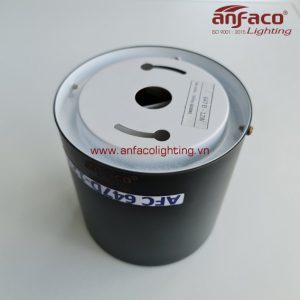 Đèn Anfaco lon nổi AFC 647D 7W 12W vỏ đen