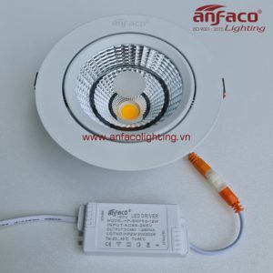 Đèn Anfaco âm trần downlight xoay góc AFC 731-5W 7W 9W 12W