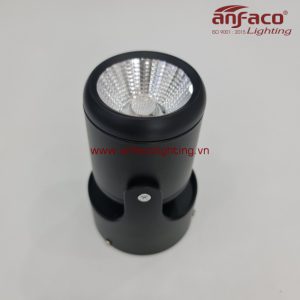 Đèn Anfaco tiêu điểm spotlight xoay góc 866D 7W 12W vỏ đen