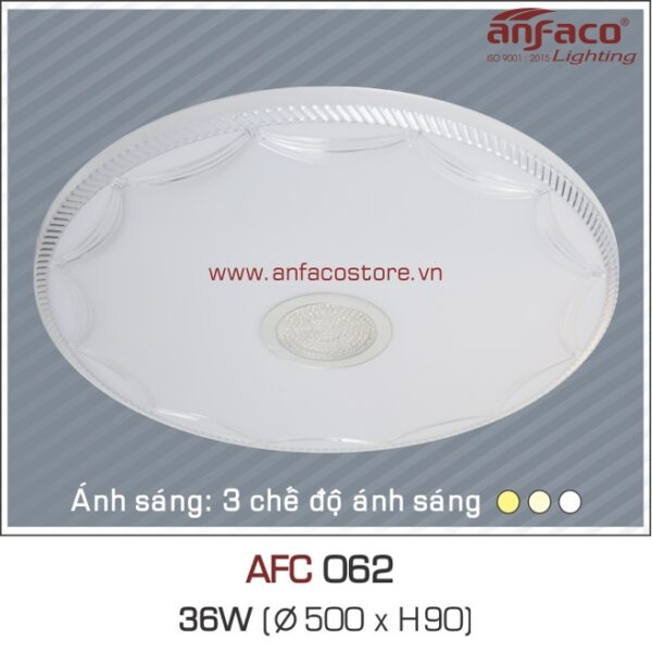 Đèn Anfaco LED ốp trần nhựa AFC 062-36W