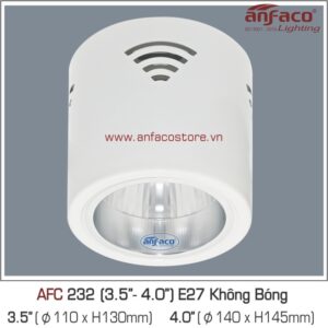 Đèn Anfaco LON gắn nổi AFC 232-E27