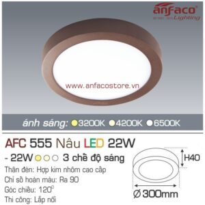 AFC 555 Nâu 22W