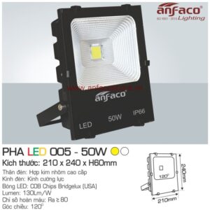 Đèn Anfaco pha LED AFC 005-50W