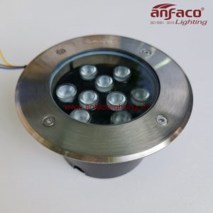 Đèn Anfaco led âm sàn 016-9W kín nước