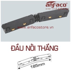 Đầu nối nguồn thẳng LED ray nam châm Anfaco DC48V