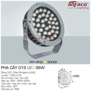 Đèn Anfaco LED pha cây AFC 012-36W