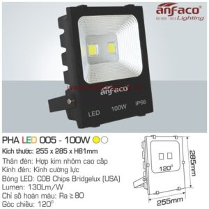 Đèn Anfaco pha LED AFC 005-100W