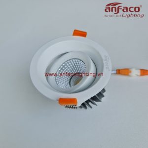 AFC741 Đèn led Anfaco downlight âm trần AFC-741 7W 10W 15W 20W xoay góc ánh sáng trắng 6500K ánh sáng trung tính 4200K, ánh sáng vàng 3 chế độ đổi màu