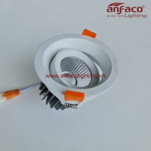 AFC741 Đèn led Anfaco downlight âm trần AFC-741 7W 10W 15W 20W xoay góc ánh sáng trắng 6500K ánh sáng trung tính 4200K, ánh sáng vàng 3 chế độ đổi màu