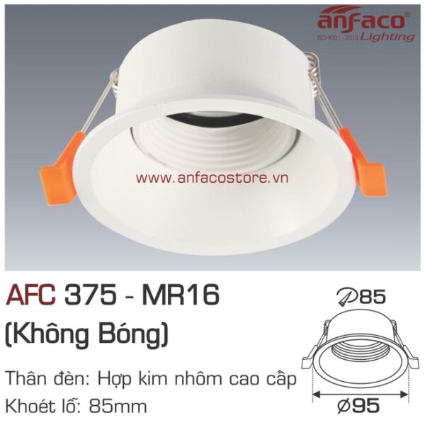 Đèn Anfaco downlight âm trần AFC 375 LED MR16