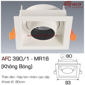 Đèn Anfaco downlight âm trần AFC 390/1 LED MR16