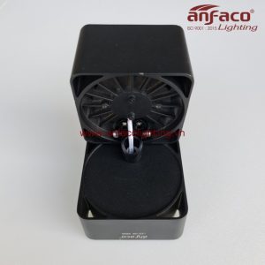 AFC-779-12W đèn Anfaco vuông gắn nổi xoay góc 360° độ AFC779 12W vỏ đen