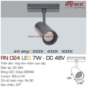 Đèn LED ray nam châm nổi siêu mỏng Anfaco AFC RN 024-7W